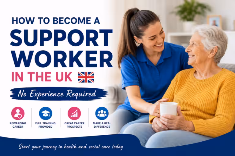 How to Become a Support Worker in the UK (No Experience Required)