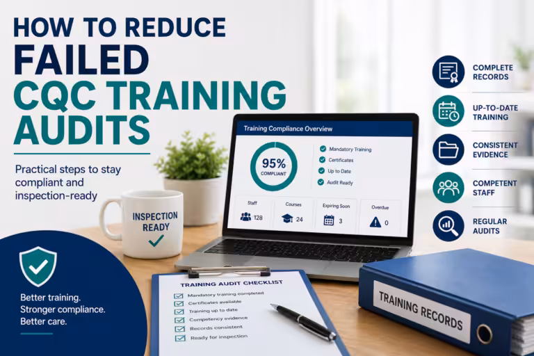 How to Reduce Failed CQC Training Audits